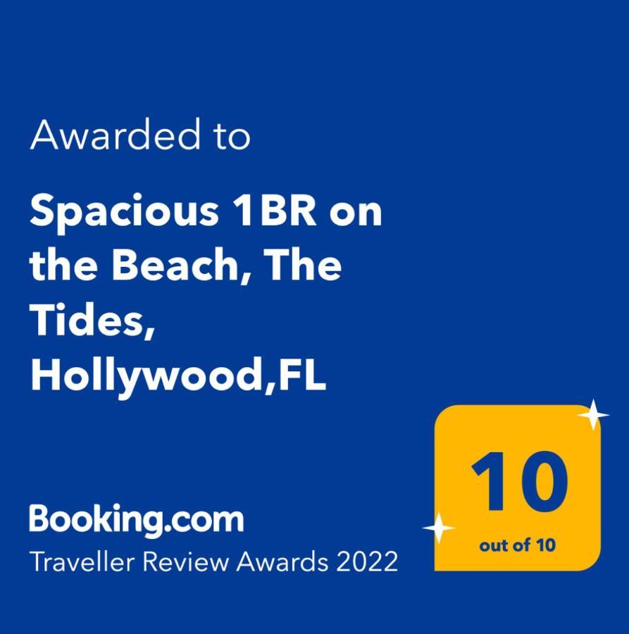Spacious 1Br On The Beach, The Tides, Hollywood,Fl Εξωτερικό φωτογραφία