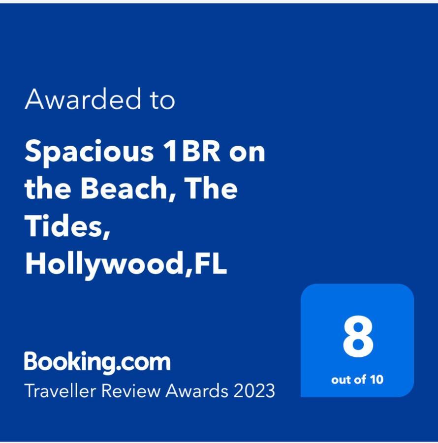 Spacious 1Br On The Beach, The Tides, Hollywood,Fl Εξωτερικό φωτογραφία